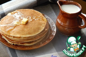 Блины ржаные на кефире и воде