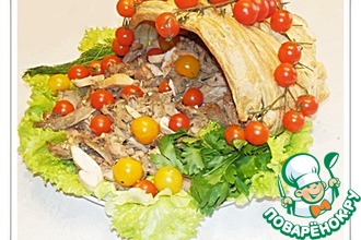 Мясная закуска "Рог изобилия"