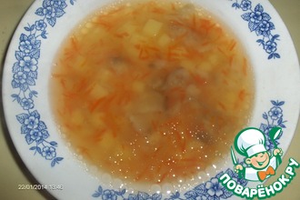 Рыбный суп с рисом