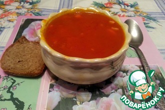 Зимний горшочек с фасолью