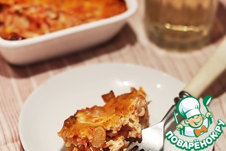 Запеченная фасоль с рисом