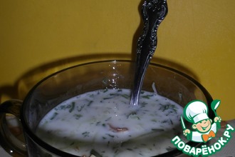 Суп на кефире "Прохладное счастье"