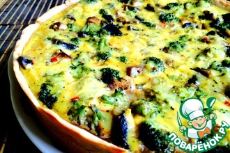 Мясной пирог с двойным дном