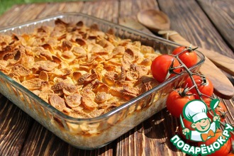 Лучшая картофельная запеканка с хрустящей корочкой