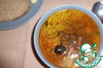 Грибная солянка