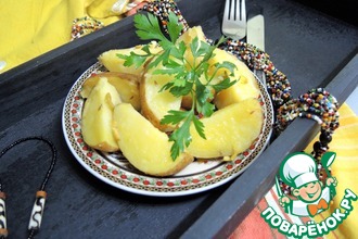 Жареный картофель "Весна в Марокко"