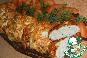 Нежные куриные котлеты с сыром
