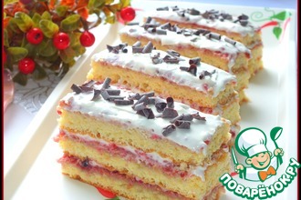 Пирожное "Малиновое"