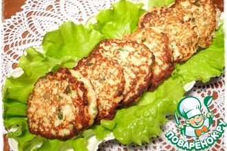 Оладьи из трески без муки
