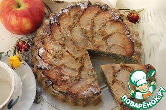 Яблочно-кукурузный пирог "Маковый"
