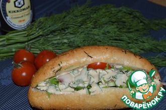 Булочки с маринованной говядиной