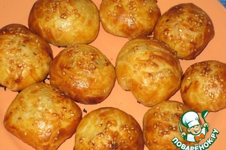 Слоечки с мясом