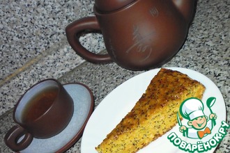 Морковный пирог с маком