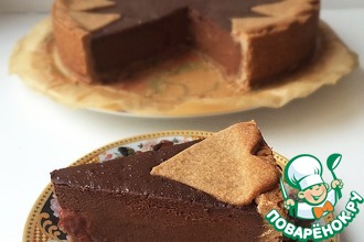 Шоколадный пирог с шоколадным крем-муссом