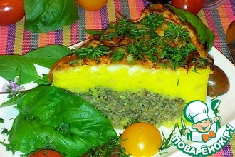 Картофельная запеканка с грибами