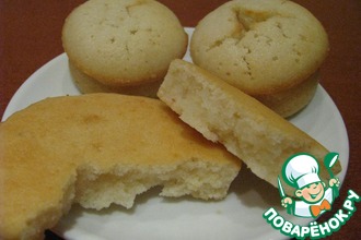 Лимонные булочки-кексы
