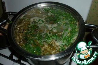 Зеленый борщ
