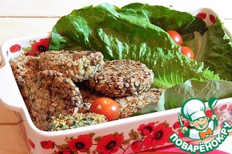 Котлетки рыбные со шпинатом и морковью