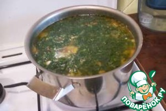 Куриный суп с кабачками