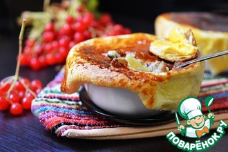 Грибной пай с курицей