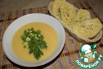 Сырный суп "Золотая осень"