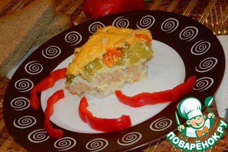 Куриная запеканка с овощами