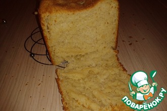 Хлеб с пшёнными хлопьями