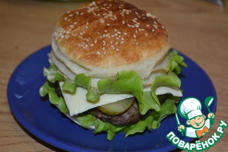 Чизбургеры по-домашнему