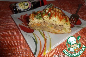Запеканка "Люблю макароны"