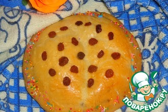 Орехово-яблочный пирог