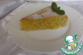 Тосканский пирог с яблоком