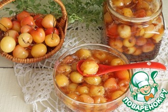 Янтарный конфитюр из черешни