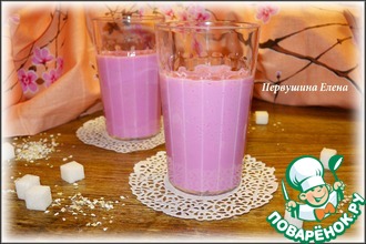 Смузи медово-кефирный со свекольным соком