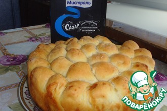 Булочки "Дружная семейка" с абрикосами