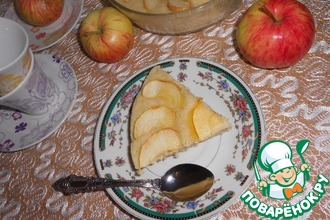 Быстрая шарлотка в СВЧ печи