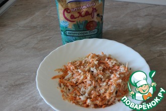 Салат из моркови и яблок