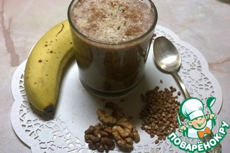 Шоколадный коктейль с гречкой