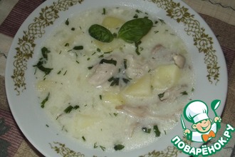 Лэвжи с курицей