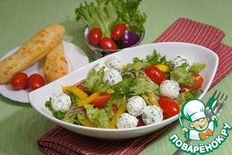Салат с фетой по-гречески