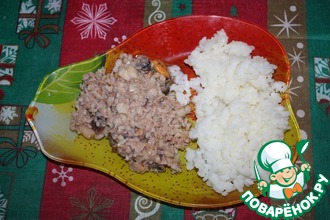 Морепродукты с кокосовым молоком