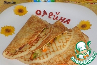 Блины "Сытные" для зятя