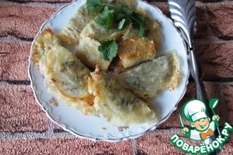 Пирожки из теста "брик"