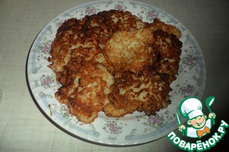 Луковые оладьи