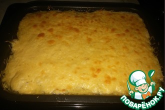Жюльен с курицей и грибами