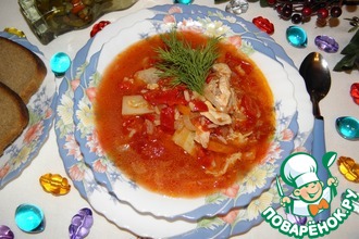 Куриный суп "Приглашаем на обед!"