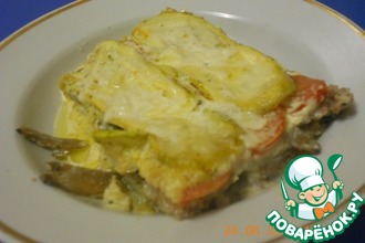 Кабачковая запеканка