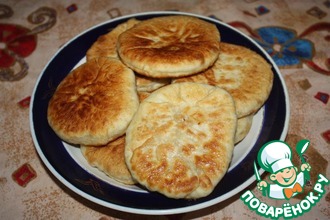 Пирожки с кунжутом