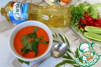 Консоме из сладкого красного перца