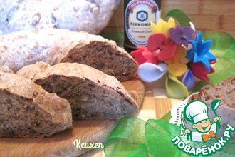 Хлеб цельнозерновой с грецкими орехами