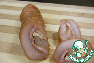 Вяленый куриный рулет